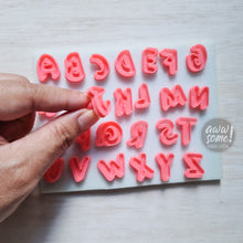 Stamp Alphabet Hello Baby for Fondant & Cookies