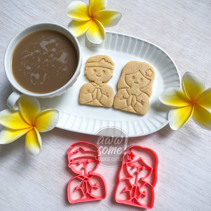 Balinese Couple Cookie Cutter