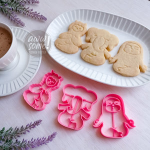 Meditating Animal Cookie Cutter