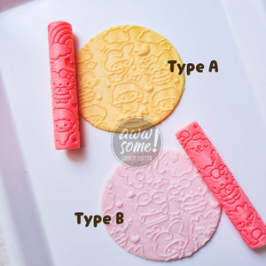 Roller Sanrio | Roller Texture Fondant, Cookies & Clay