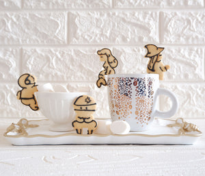 Hanging on the Mug Cookie Cutter - People Character Series