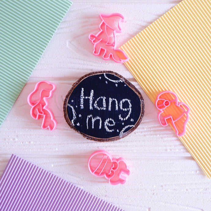 Hanging on the Mug Cookie Cutter - People Character Series