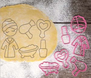 Glam Up Time Cookie Cutter