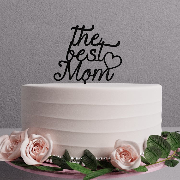 Cake Topper The Best Mom