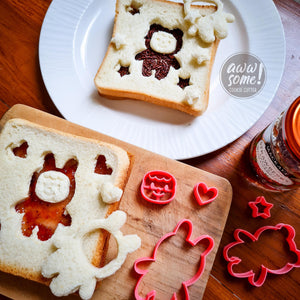Bear & Rabbit Cookie & Sandwich Cutter