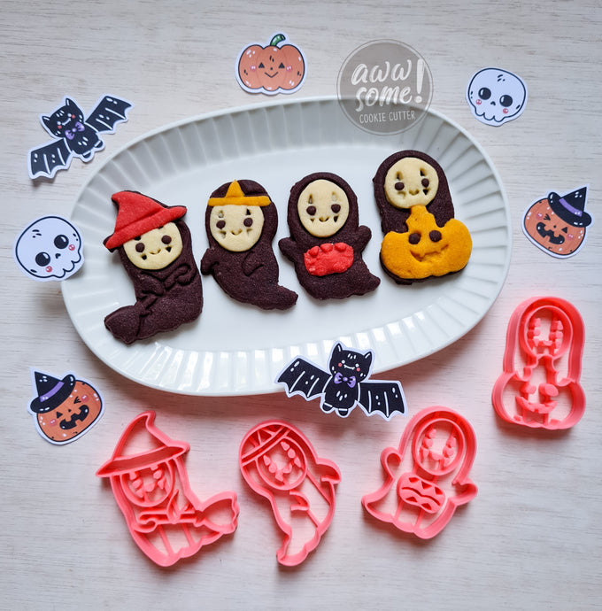 Halloween Ghibli Spirited Away Cookie Cutter | Kaonashi Cookie Cutter