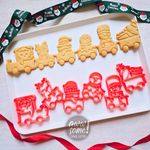 Christmas Train Cookie Cutter