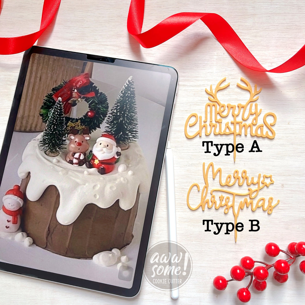 Cake Topper Christmas