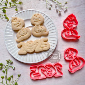 2025 Year of Snake Cookie Cutter