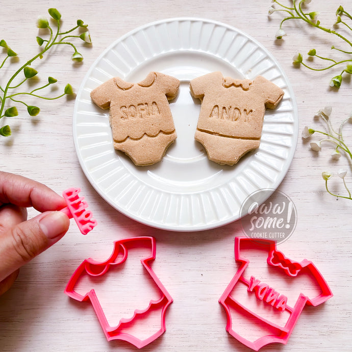 Custom Name Baby Cookie Cutter