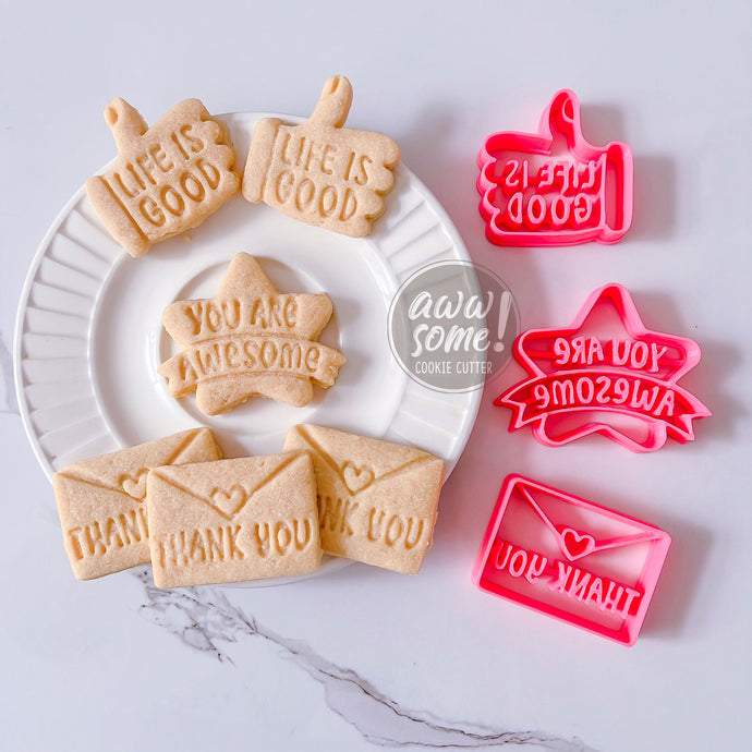 Good Vibes Cookie Cutter