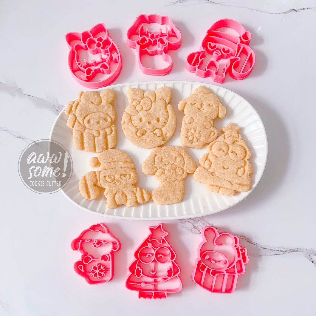 Sanrio Christmas Edition Cookie Cutter