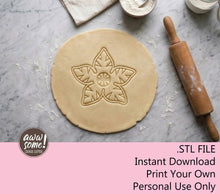 Stranger Thing Monster Cookie Cutter | Digital Download Cookie Cutter | STL File Cookie Cutter
