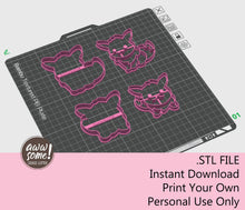 Eeve Pokemon Cookie Cutter | Digital Download Cookie Cutter | STL File Cookie Cutter