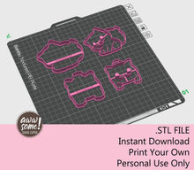 Bulbasaur Pokemon Cookie Cutter | Digital Download Cookie Cutter | STL File Cookie Cutter
