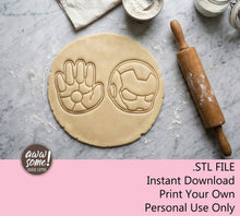 Ironman Cookie Cutter | Digital Download Cookie Cutter | STL File Cookie Cutter