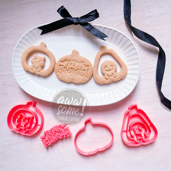 Halloween Cookie Cutter | 3 Pumpkin