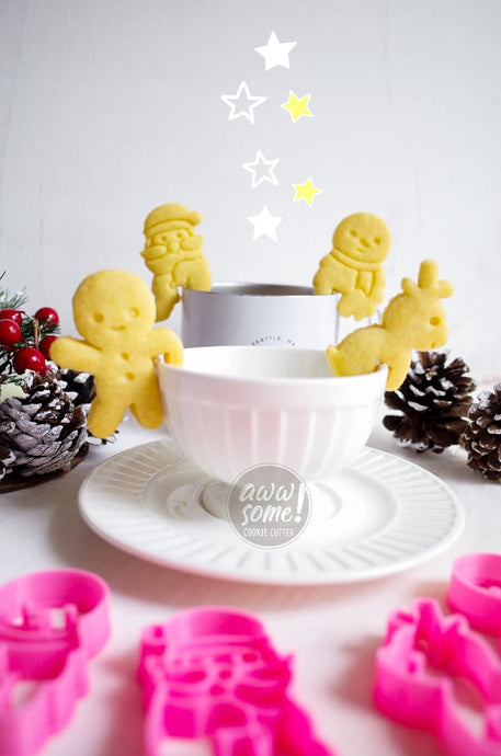 Hanging on the Mug Cookie Cutter - Christmas Series