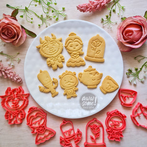 Beauty and The Beast Cookie Cutter