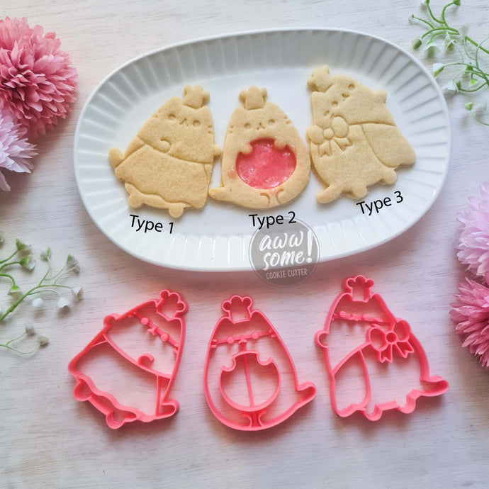 Pusheen Chef Theme Cookie Cutter