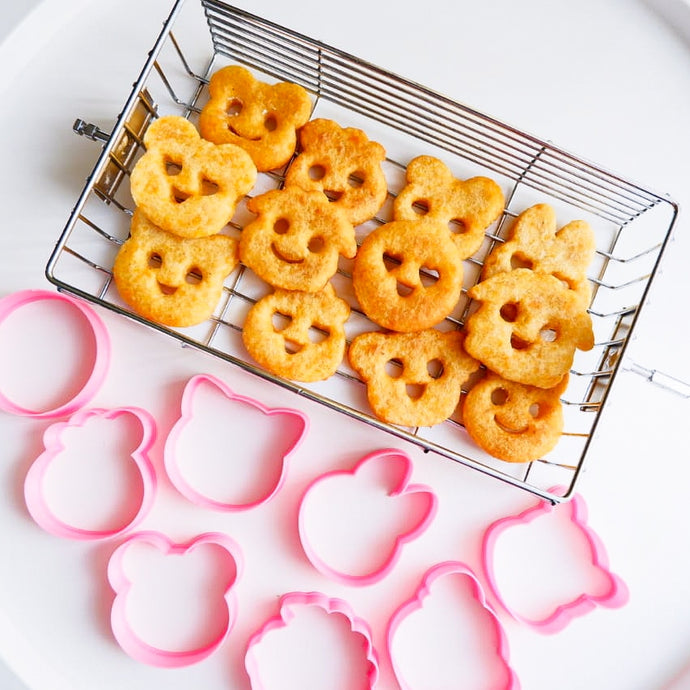 Smiley Animal Head Cutter for Fries & Cookies