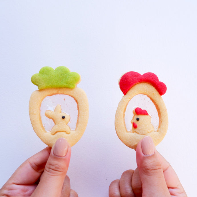 Easter Carrot & Egg Cookie Cutter