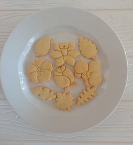 Flowers Cookie Cutter / Rose / Daffodil / Hibiscus / Orchid