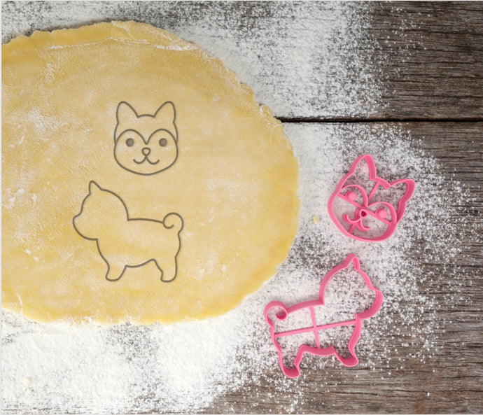 Dog Cookie Cutter | Akita