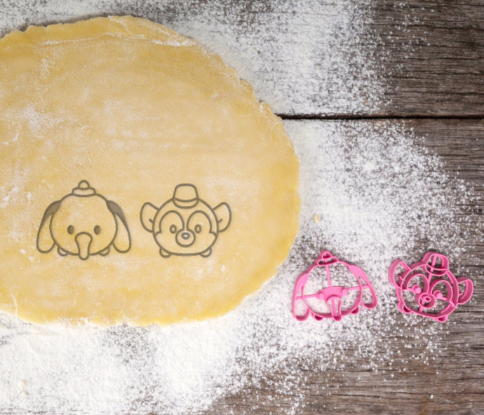 Tsum Tsum Dumbo & Timothy the Mouse Cookie Cutter