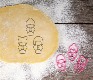 Japanese Doll Cookie Cutter