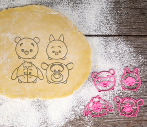 Tsum Tsum Winnie The Pooh & Friends Cookie Cutter