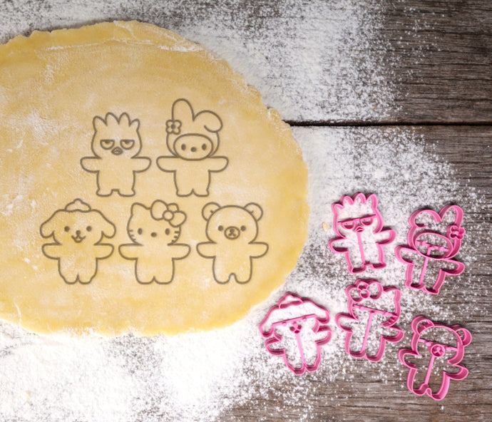 Sanrio Cookie Cutter Series 3 - Hugging Cookies